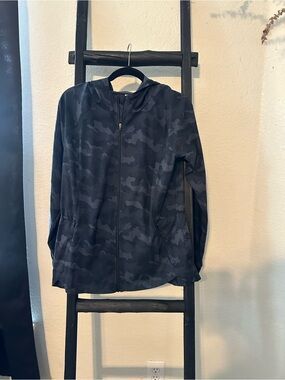 RBX Navy Camo Hooded Zip Jacket